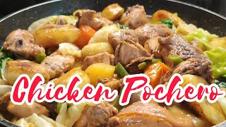 Chicken Pochero  Pocherong Manok  Lutong Pinoy [upl. by Ordnas]