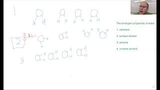 AP Biology Topic 11 The Emergent Properties of Water [upl. by Hanoy790]