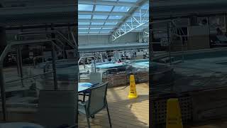 Cruise Relaxing Pool Holland Cruiseship Eurodam [upl. by Evod]