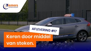 Rijles instructievideo  Afl 17  Keren door middel van steken [upl. by Saidnac942]