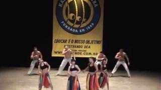 Coreografia de Capoeira  MeiaLua Inteira [upl. by Almeeta582]