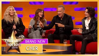 Tom Hanks Fangirls Over Cher  The Graham Norton Show [upl. by Oinesra]