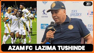 KOCHA AZAMNAZIHESHIMU TIMU KUBWA KAMA YANGA NA TUNAFAHAMIANA NA KOCHA WAO GAMONDI [upl. by Dustan]