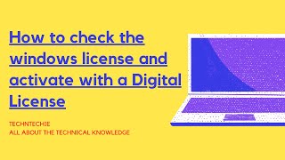 How to check the Windows License amp Activate with a Digital License  StepbyStep Guide [upl. by Nahum632]