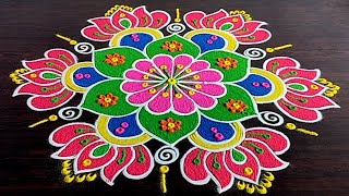 Sankranthi Special Design Rangoli 🌹 Sankranthi Muggulu 🌹 Sankranthi Kolam Rangoli 🌹 Sankranthi Rango [upl. by Starobin]