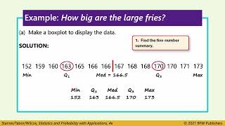 Lesson 18 Summarizing Quantitative Data Boxplots and Outliers [upl. by Aisnetroh388]