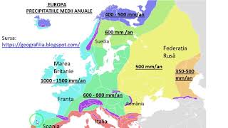 Geografie  Europa  Elementele Climei  BAC [upl. by Nylanej]