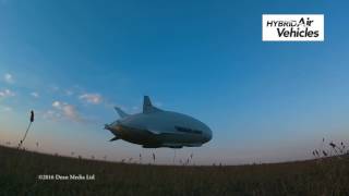 Airlander 10 Official First Flight Film with Commentary [upl. by Nonaihr]