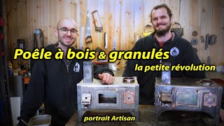 Artisan Poêle à Bois et Granulés TITOO  Habitat Alternatif  portrait artisanat  Voyage Voyages [upl. by Uhn]