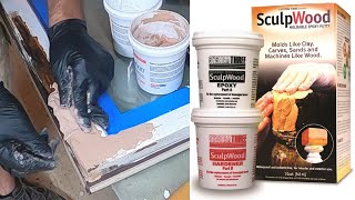 System Three SculpWood Moldable Epoxy Putty  Howto amp Review [upl. by Aileduab]