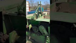 John Deere 336 Adjusted and back baling [upl. by Hansiain]