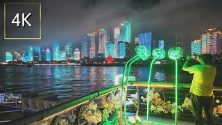 Night Tour of Qingdao Olympic Sailing Center people from all over the world are here [upl. by Atterrol]