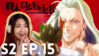 the ultimate season finale 🔥 Record of Ragnarok S2 EP 15 Reaction amp review netflix anime [upl. by Ammon]