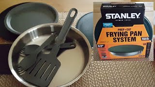 Stanley prep and eat frying pan review stainless steel [upl. by Nwahsid84]