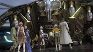 Final Fantasy XIII Barthandelus Boss Battle Chapter 09 [upl. by Anawd764]