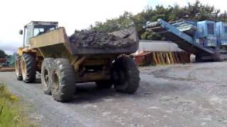 very rare muir hill dump trailer [upl. by Hgielrebmik]