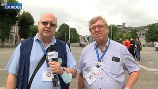 Lourdes les pèlerinages reviennent  Tournai Belgique [upl. by Assirrem]