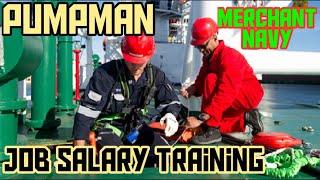 Merchant Navy  Pumpman Job Requirements Salary [upl. by Cuyler884]