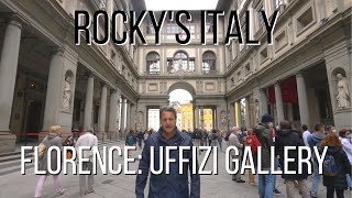 ROCKYS ITALY Florence  Uffizi Gallery [upl. by Lohman]