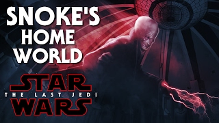 Star Wars Episode 8 The Last Jedi  Supreme Leader Snokes Home World [upl. by Touber]