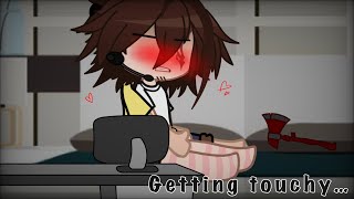 Getting touchy Spicy  Helliam \ FNaF  My AU \ [upl. by Cowen107]