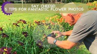 5 Easy Tips How to Take Good Flower Photos  Oakes Daylilies [upl. by Hui]