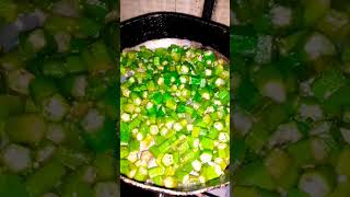 Bhindi recipe  how to make okra fry  fried okra Shorts ahorts shotrs cks snacks short [upl. by Sapienza436]