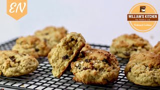 Levain Bakery Oatmeal Cookies Copycat Recipe  Williams Kitchen [upl. by Schach]