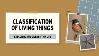 Classification of living thingsBiology short lectureEducational videoScience GkBased on Kingdoms [upl. by Schnurr]