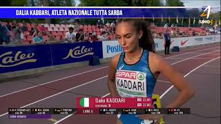 Dalia Kaddari atleta nazionale tutta sarda [upl. by Damian]