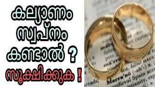 kalyanam swapnam kandal swapna vyakyanam islam malayalam islamic speech phalam vivaham marriage sihr [upl. by Kries]