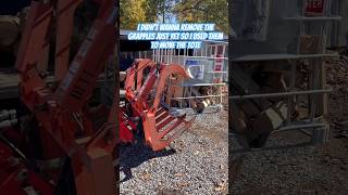 Dump trailer better than a Log Lift⁉️woodhound firewood dumptrailer logsplitter [upl. by Willett757]