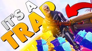 SCAMMING A SCAMMER WHO SCAMS SCAMMERS  Fortnite Save The World [upl. by Cristoforo]