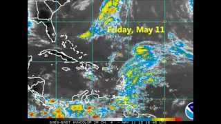 Caribbean Satellite Movie May1  May12 [upl. by Trask]