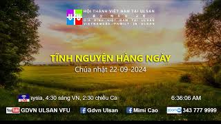 TĨNH NGUYỆN HÀNG NGÀY  Chúa nhật 22092024  Chủ đề SÁCH MÁC phần 12 [upl. by Elyad]