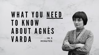 Agnès Varda Explained  Classic French Cinema [upl. by Ellerad]