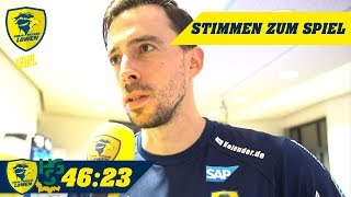 4623Sieg der Löwen in Saarlouis Die Stimmen zum Spiel [upl. by Douglass]