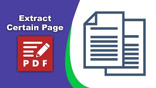 How to extract certain pages from a pdf file in PDF XChange Editor [upl. by Oicapot131]