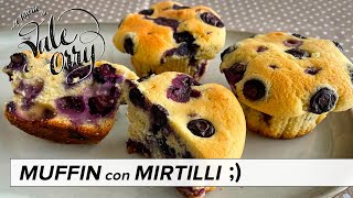 MUFFIN con MIRTILLI  Preparalo subito 🥂😂🇮🇹😋❤️😍 😘 [upl. by Bat47]