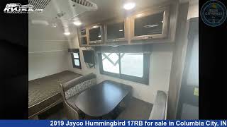 Amazing 2019 Jayco Hummingbird Travel Trailer RV For Sale in Columbia City IN  RVUSAcom [upl. by Inek]