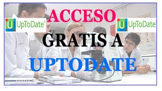 Acceso libre a UpToDate  No funcionando Not working [upl. by Eidaj]