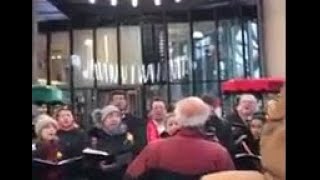 Calon Lân at Borough Market  St Davids Day 2018 – Côr Y Boro  Borough Welsh Choir [upl. by Rempe121]