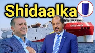 Markabka Shidaalka Soomaaliya Ee uu Turkigu Soo diray  XOG DHAMEYSTIRAN [upl. by Marcelia]