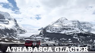 Athabasca Glacier  Columbia Icefield  Icefields Parkway  Alberta Canada  Travel [upl. by Frazier263]