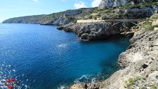 Il più bel canyon del Salento visto dal drone il Ciolo [upl. by Bostow]