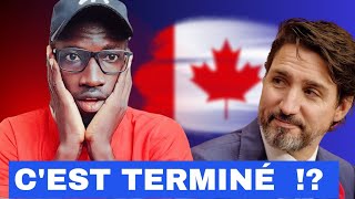 🚨URGENT  🇨🇦IMMMIGRATION AU CANADA EN 2024  ESTCE LA FIN [upl. by Eilssel227]