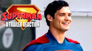 First SUPERMAN Trailer Reaction  DC [upl. by Trofmoc]