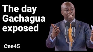 Extensive analysis on gachagua exposing Ruto plan [upl. by Suoinuj49]