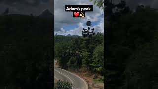 ශ්‍රී පාදස්ථානය  Adams peak😍💕  side look  travel adamspeak srilanka [upl. by Mallis]