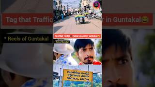 Tag that traffic 🚦 rules breaker in Guntakal 😂 ytshorts guntakal [upl. by Pease867]